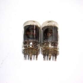 17bf11a Admiral Pair Of Vacuum Tubes Vintage Original Electronic - Tested