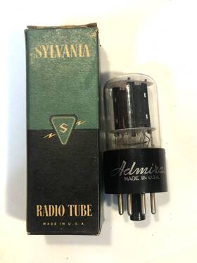 T148 Admiral 6sl6 6sl7 Gt Amplifier Electron Vacuum Tube Tv-7 Tested Strong