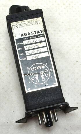 2122-a-4-sj Agastat/esna Time Delay Relay Untested/sold As Is Ele58 Bin T6