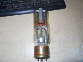4c21 Amperex - 211 Vacuum Tube Brass Base
