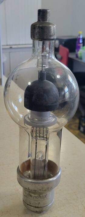 575-a Amperex Large Vacuum Tube Untested