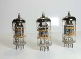 6gh6a Amperex Trio Of Made In France