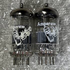 Ecc88 Amperex 6jd8/ecc88 2 X Bb S Herrlene Nos Test Balanced