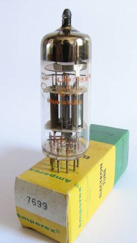 7699 Amperex One Tube - New Old Stock / In Box