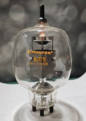 8078 Amperex Rf Triode Transmitting Tube Made In France