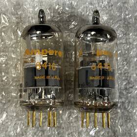 8416s Amperex Pq Gold Pins Halo Getters Nos Strong Balanced Matched