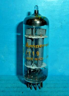 E18zcc Amperex 1 Pq 7119 Tube Tested