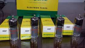 E80l-6227 Amperex Matched Quad E80l 6227 Sq Gold Special Quality Pins Valve Tube Tv-7