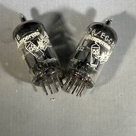 Ecc88 Amperex Jdj8 Vintage Jdj8/ecc88 Matched Pair