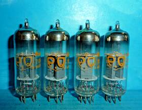 Pq-7062 Amperex 4 Pq 7062 Tubes Support Rod Matched D/cs Tested
