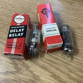 26n03tc Amperite 26n03t Lot Of 2 6de7 Time Delay Vacuum Relay See Pics