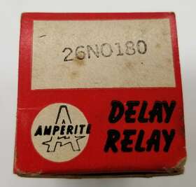26n0180 Amperite 26no180 Delay Relay Electronic Tube - Untested