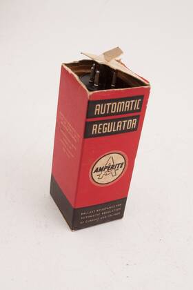 4a10 Amperite Automatic Regulator Radio Television Vacuum Tube With Box M2r