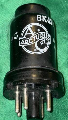 Arcturus Bk42b Ballast Tube Automatic Current Regulator Radio Replacement Rare