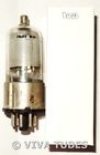 12b8gt Arcturus Usa Metal Plate Vacuum Tube Foil Nos 2 Base Mesh Silver