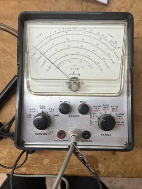 Vt-10 Arkay Vaccum Tube Multi-meter