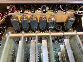 701-50 Autometronics National Electronics Nixie Tube Digital Readout Autometrics 2-axis 6 Tubes