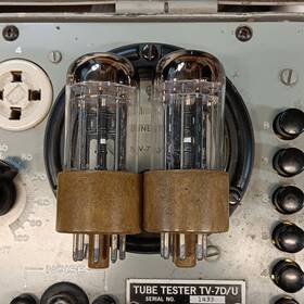 5838 Bendix Pair Super 6x5 Strong Rectifier Tubes Tv-7 Tested #a-16