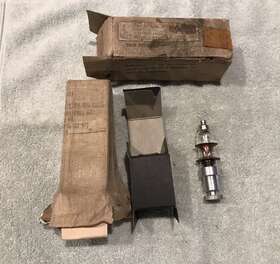 Jan-cbnq-1b27 Bomac 1 Nos Spark Gap Switch Tube Original Box 1958 Rare Vintage