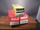 42kn6 Boxes Tubes 42 Strong Valves Tested Sylvania 6 Kn Nos Three Rca