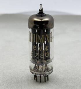 Cv1535 Brimar 1 6v4 Ez80 Full Wave Rectifier Tube Made In England Tests Nos