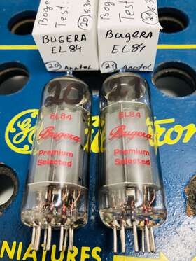 6p14p Bugera Matched Pair 6bq5 El84 Tested Strong Amp Guitar Audio Vacuum Tube