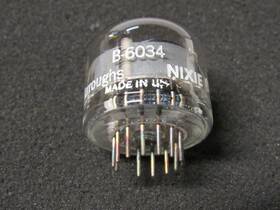 B-6034 Burroughs Nixie Tube 1