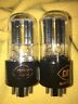 Cbs-6sn7gtb-gt Cbs-6sn7gtb Cbs Pair Hole Bad Boy Black Plate Tubes Tested
