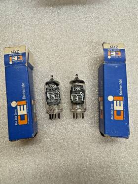 Z-729 Cei 1 Nos Nib Ef86 Preamp Tube 2 Available