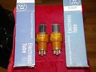 2050w Ceramic Box 2050 Base Tested Tubes Vintage Hickok Westinghouse Nos Pair