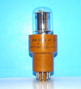 2050w-2050 Chatham Electronics Type 2050w Jan Audio Radio Vacuum Tube Valve Tested 2050