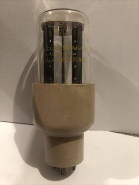 Chatham Jan-5r4wga Vintage Electron Vacuum Tube Jan-cahg-5r4wga Tests Good