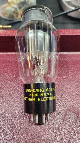 Jan-cahg-6as7g Chatham Jan Cahg-6as7g Vacuum Tube Tests Strong Fast Shipping