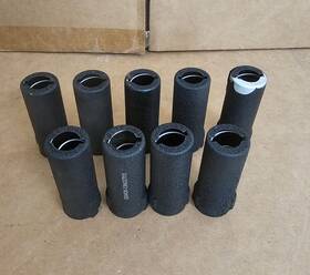 Ts102u03 Cinch 9 - Vacuum Tube Heat Shields 7 Pin 2-1/4 Inch X 7/8 J Slot