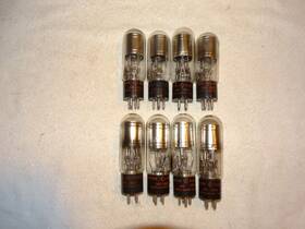 Jan-3b22 Continental Electric 8 X Co. Tubes Untested