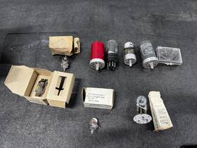 5960-188-8634 Cossor 63-spt Lot Of Tubes Ef50 Nos Vacuum With Boxes Isn Jrc 6f4