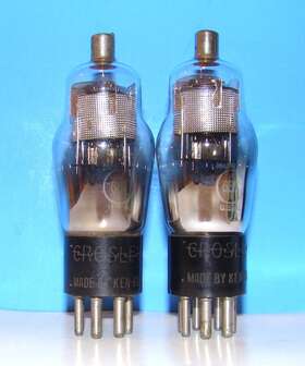 6b7g Crosley No 6b7 Audio Radio Amplifier Vacuum Tubes 2 Valves Tested St Shape