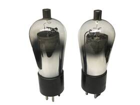 C-324-a Cunningham C-335 Pair Vintage Globe Vacuum Tubes And C 324-a