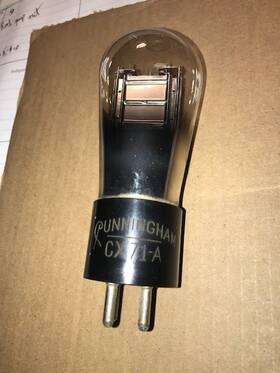 Cx71-a Cunningham Vintage Type Cx 71-a Engraved Base Globe Balloon