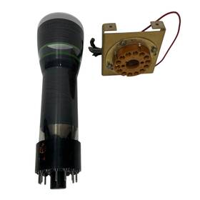 3jp111 Dumont Vintage 3jp11 Crt Cathode Ray Tube 12 Pin W 14 Socket Usa Made Navy