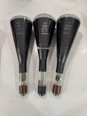 5hp1a Dumont Lot Of 3 Vintage Lab Std Tube All In Good Shape Working