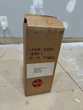 Crc-3rp1 Dumont Crc-3rpi Jan Crt Cathode Ray Tube Nos/nib