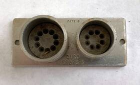 D-279-s Duro D-279s Vintage Duplex 7 And 9 Pin Straightener - Antique Radio