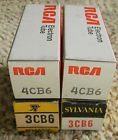 4cb6 Each 4 3cb6 Vacuum Tubes Pair Of Total Free Shipping