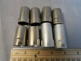 Tsf0t101 Eby & Elco 8 And Spring-loaded Vacuum Tube Shields Small Size