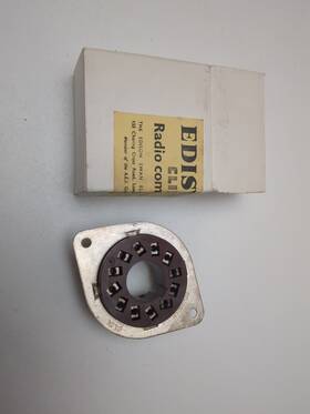 1201 Ediswan B12a Clix Crt Holder Socket 33/1201