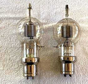 150t Eimac Triode Tubes C 1930s 2 . Display Only