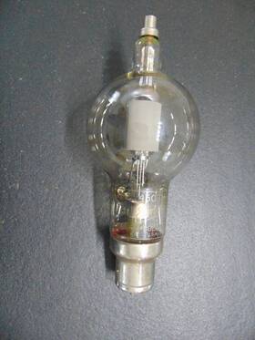 Eimac 450-th-vt 1930s Mccullough 450th-vt-108 Vacuum Tube Uv Glow Untested Beautiful Huge
