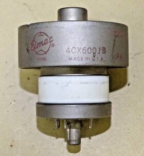 4cx600jb Eimac Type Radio Transmitting Tube Display