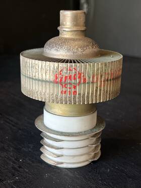 6ox1500b Eimac Vintage Glass Power Transmitting Tube - Parts